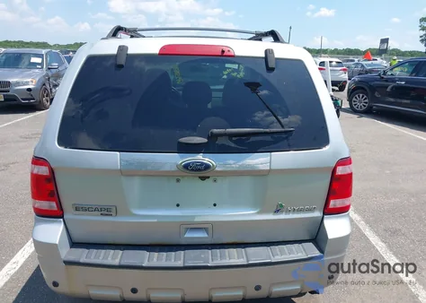 2011 Ford Escape Hybrid Limited from USA, damaged, VIN 1FMCU5K39BKB43196